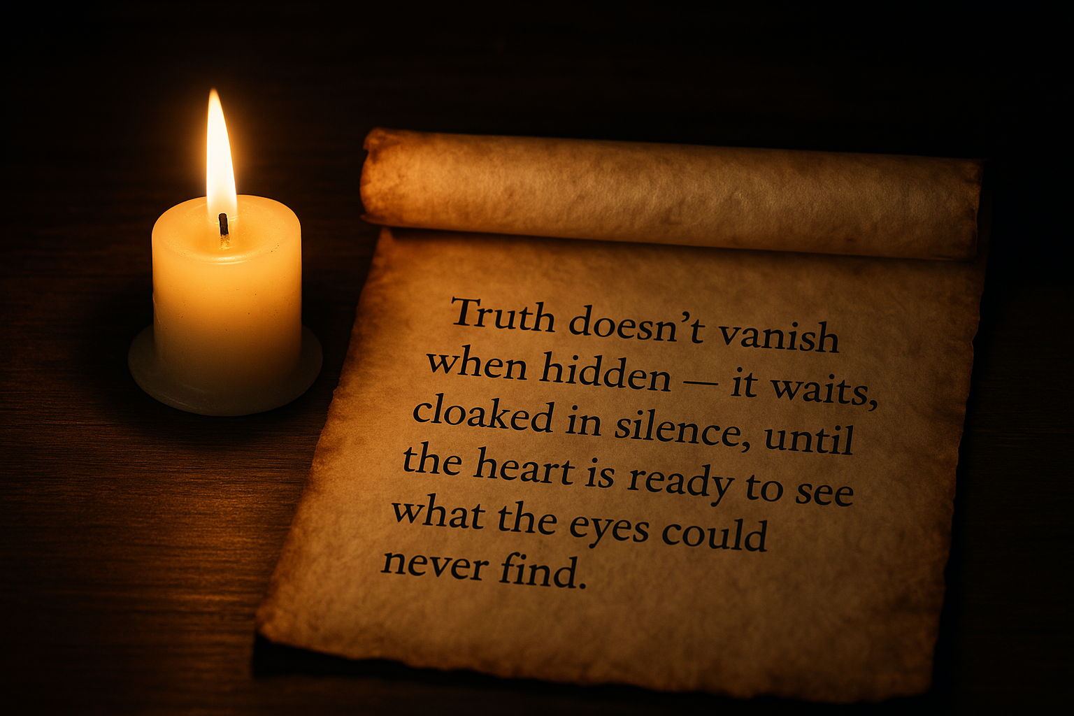 Truth Concealed is Truth Unveiled